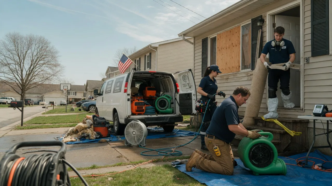 Water Damage Restoration in Walton, IN near me